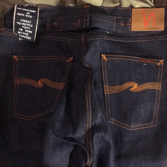 Nudie Organic Jeans 30 x 32 New Button Fly - Picture 7 of 7